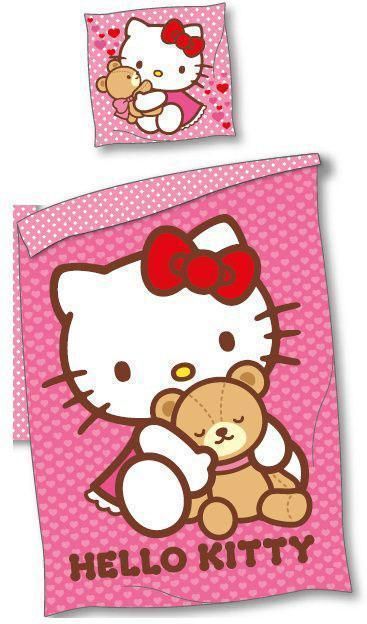 Hello Kitty Bettwasche 100x140 Cm Hello Kitty Bettwasche 16932 Shop Eurotoys De